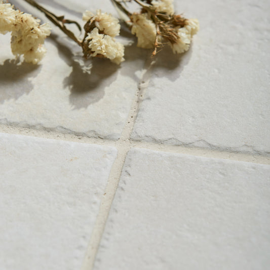 Abbey Porcelain Square Ivory