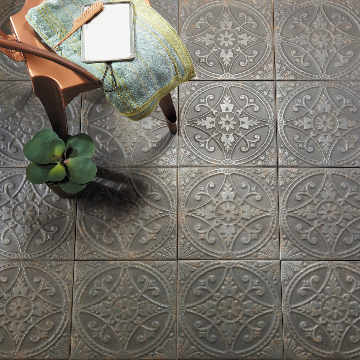 Brooklyn Embossed Ceramic
