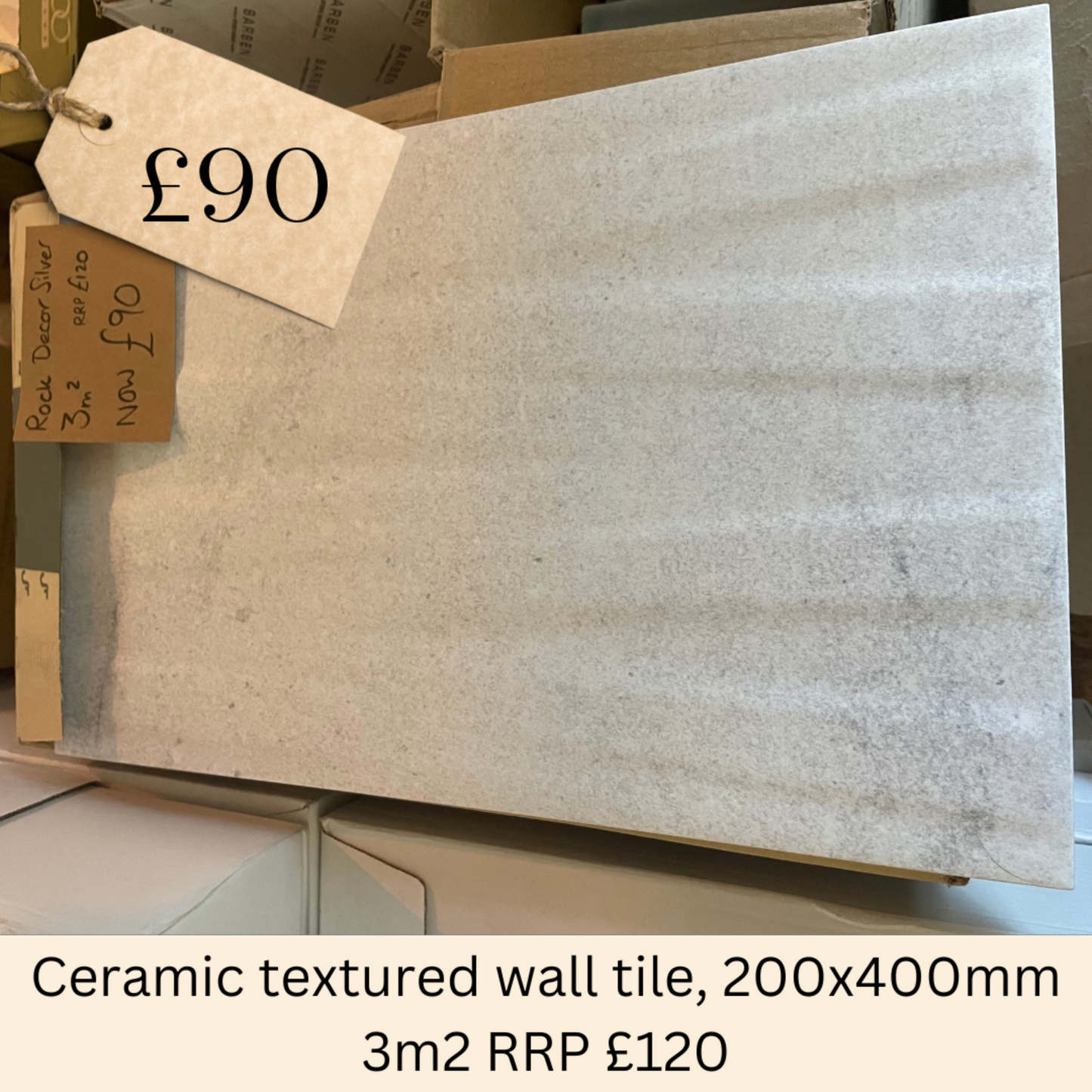 OUTLET Rock Decor in Silver