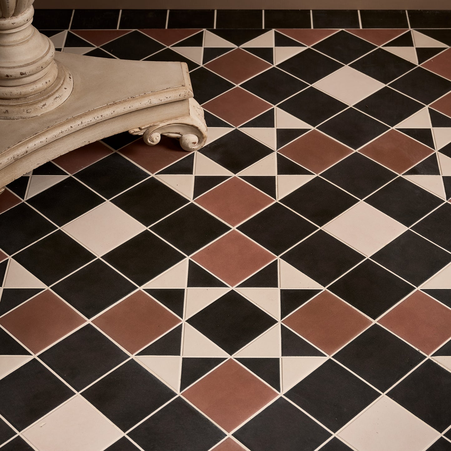 Victorian Style Finchley Pattern Terracotta