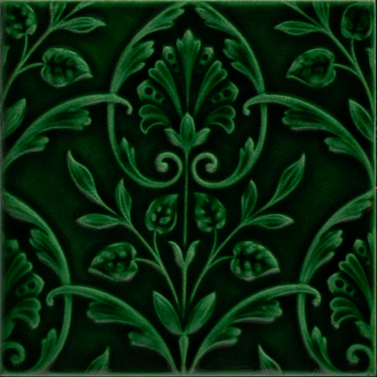 Hampton Court Vines Olive Green