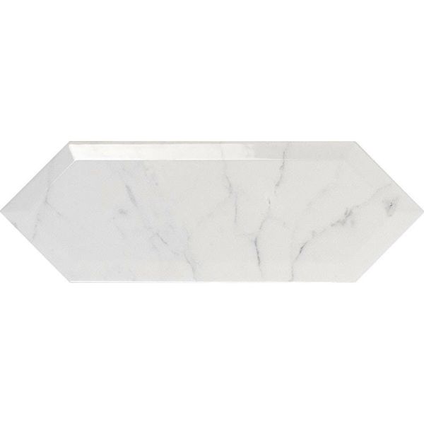 Pickett Bevelled Tiles - Carrara Marble