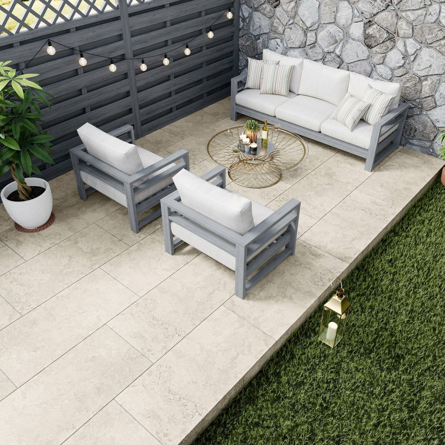 Rapolano Porcelain 20mm - Beige