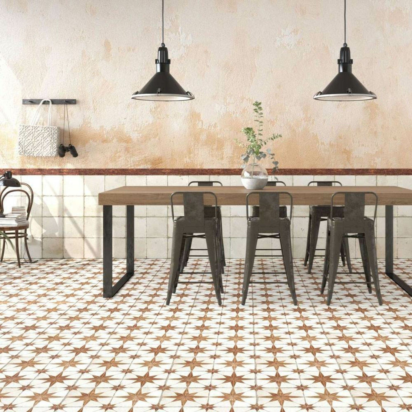 Vintage Moroccan Star Oxide