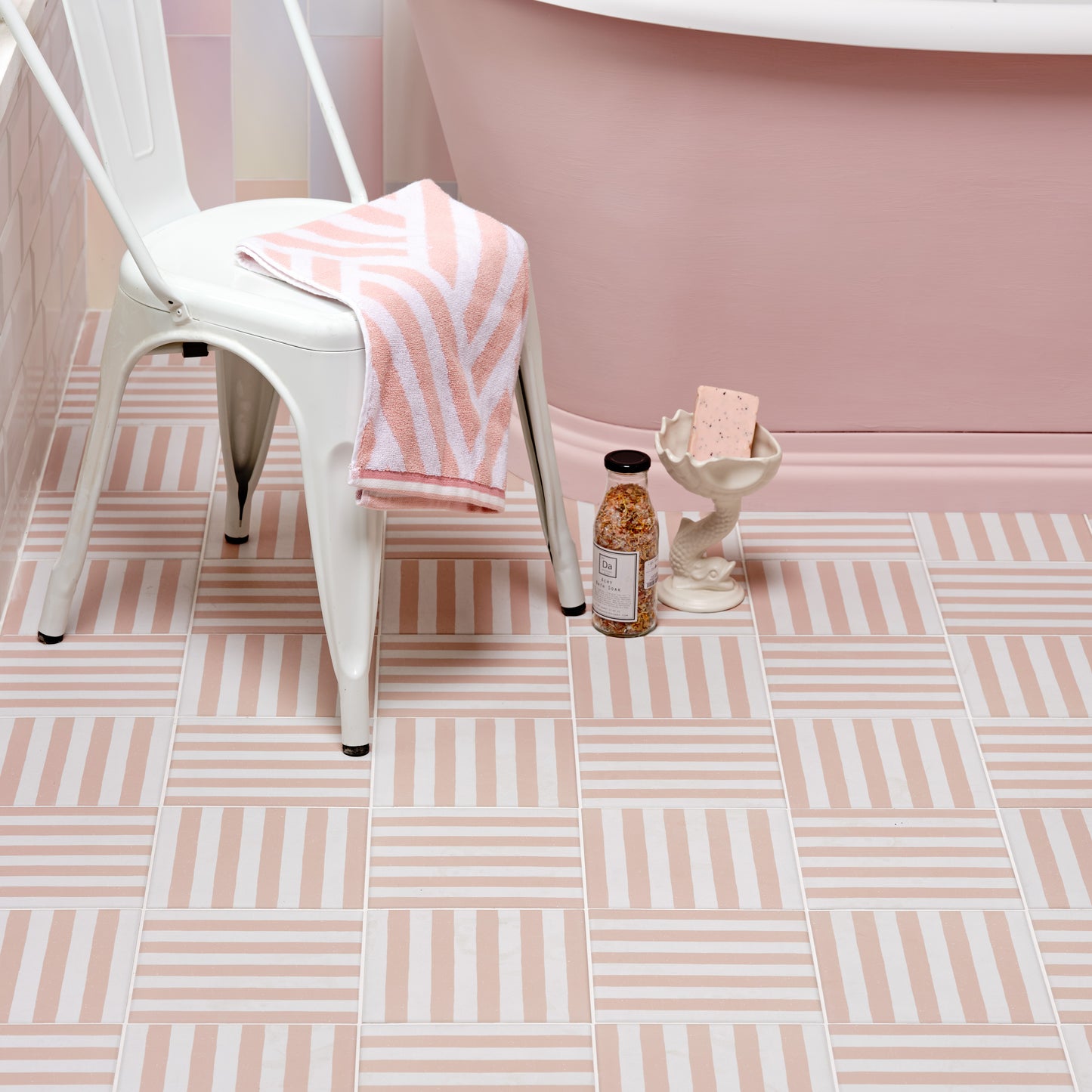 Deck Chair Porcelain Rose