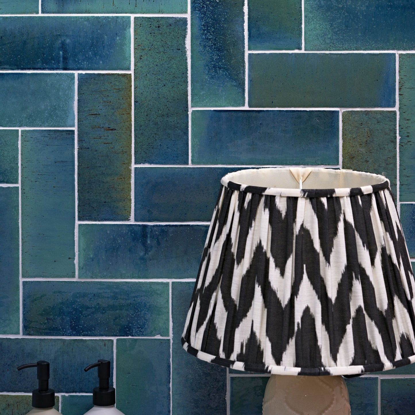 Pottery Ocean Blue Brick