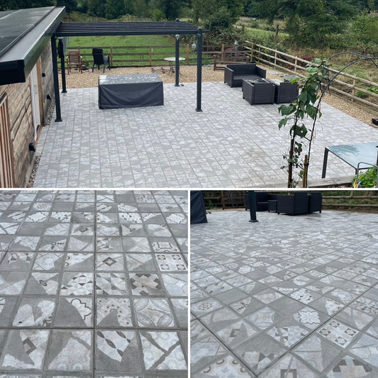 Customer's Outdoor Patio In The Countryside