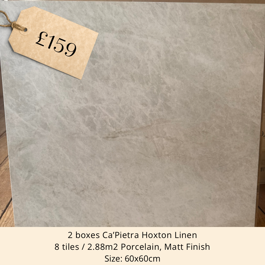 OUTLET 2.88m2 Hoxton Linen Matt
