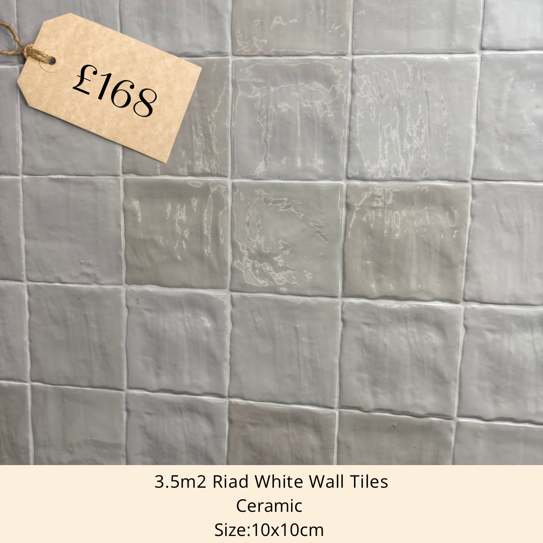 OUTLET 3.5m2 Riad White Gloss
