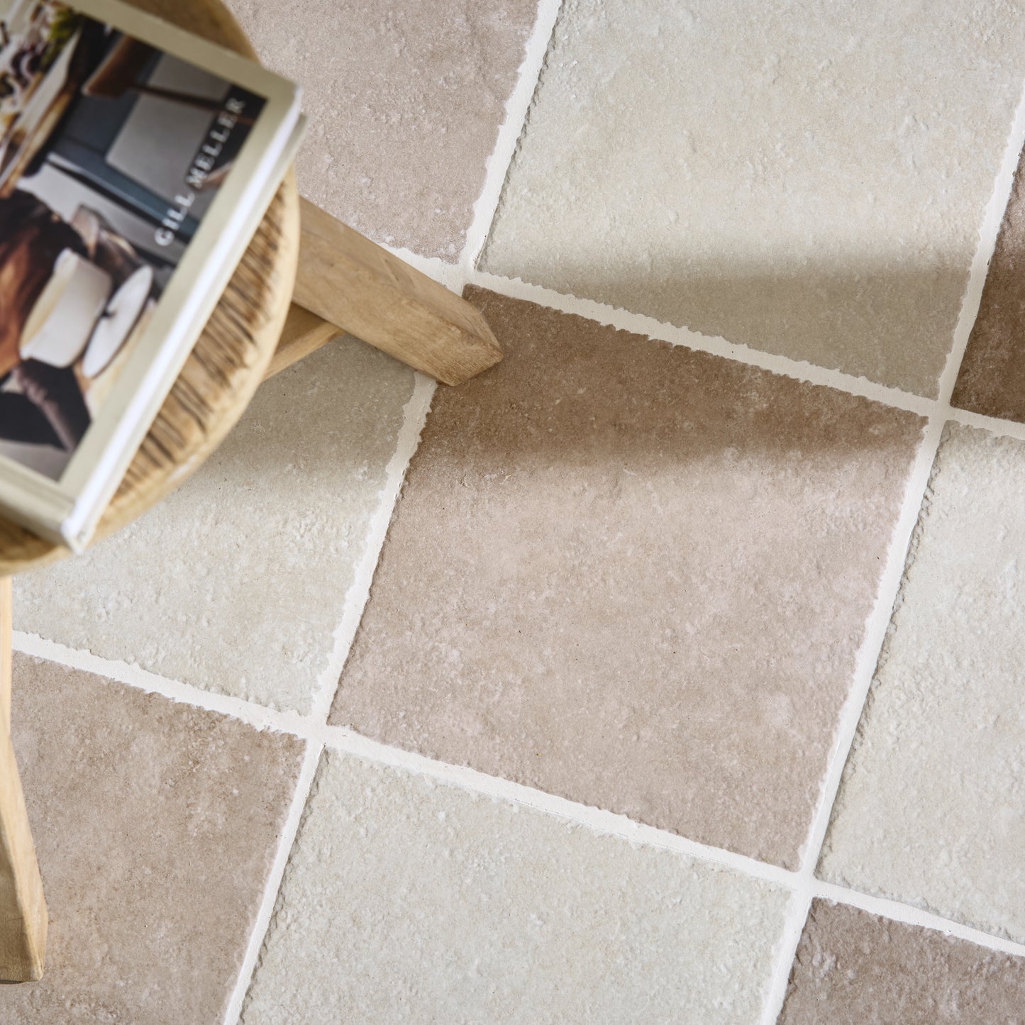 Abbey Porcelain Square Ivory