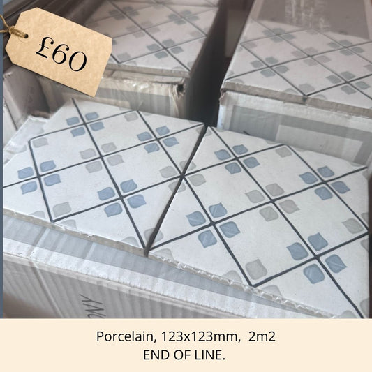 OUTLET Quaint Pattern Porcelain Tile