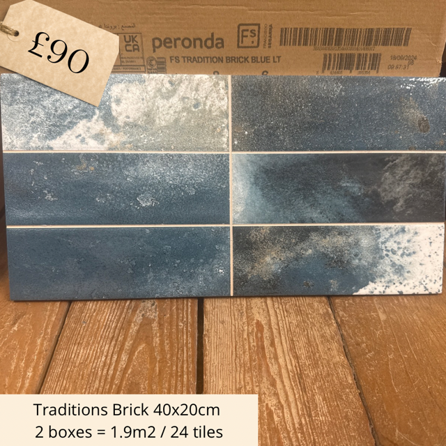 OUTLET Traditions Brick Blue