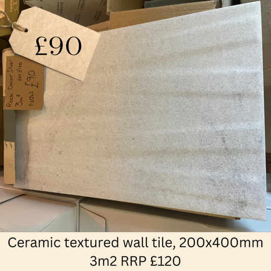 OUTLET Rock Decor in Silver