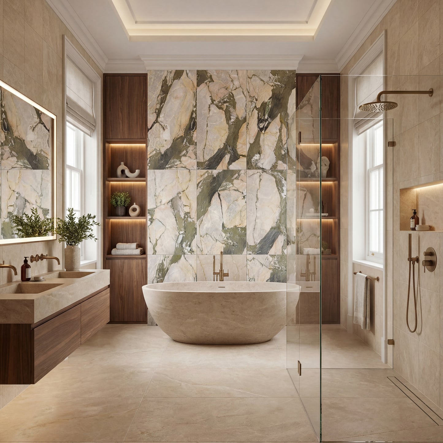 Hoxton Porcelain - Four Seasons Brushed