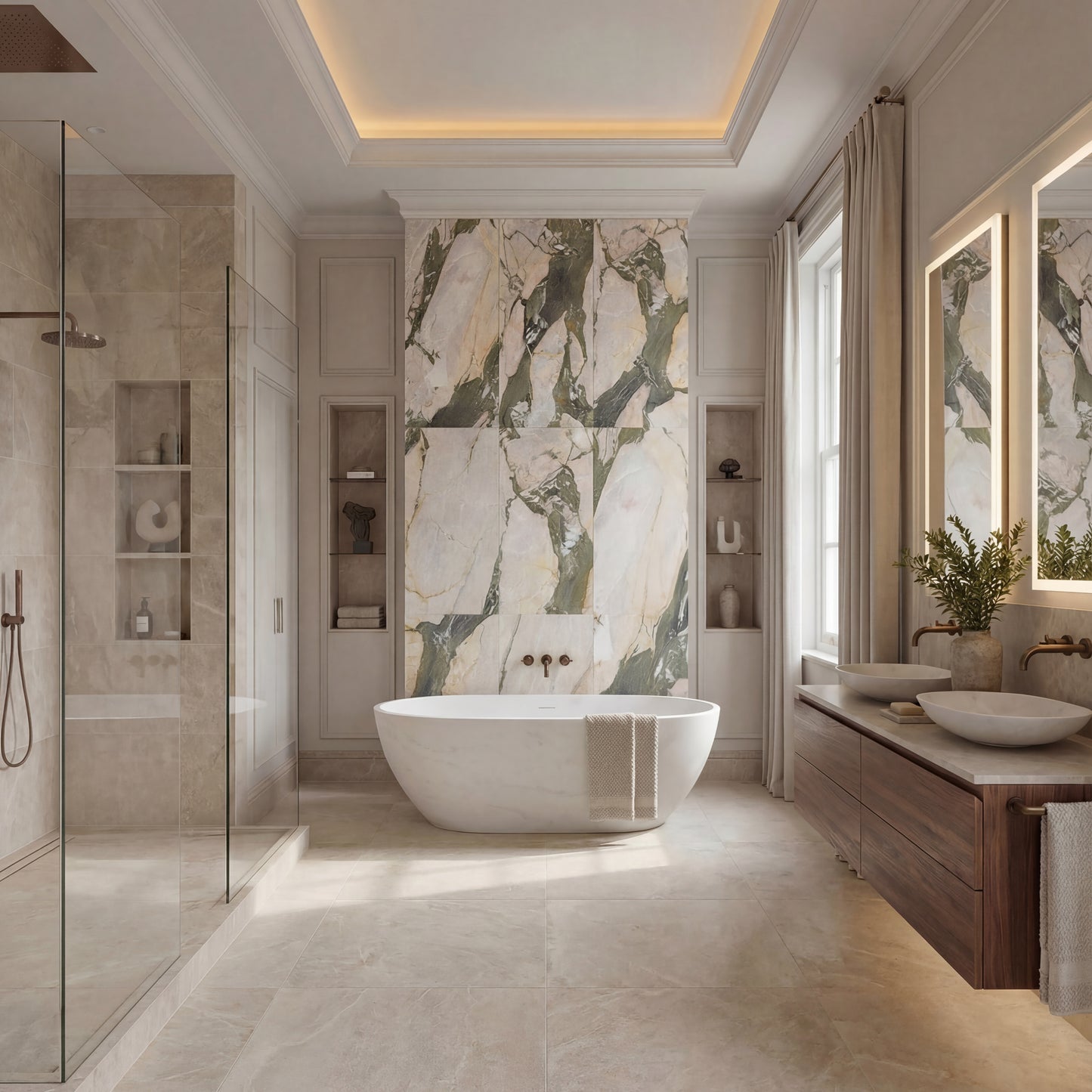 Hoxton Porcelain - Four Seasons Brushed