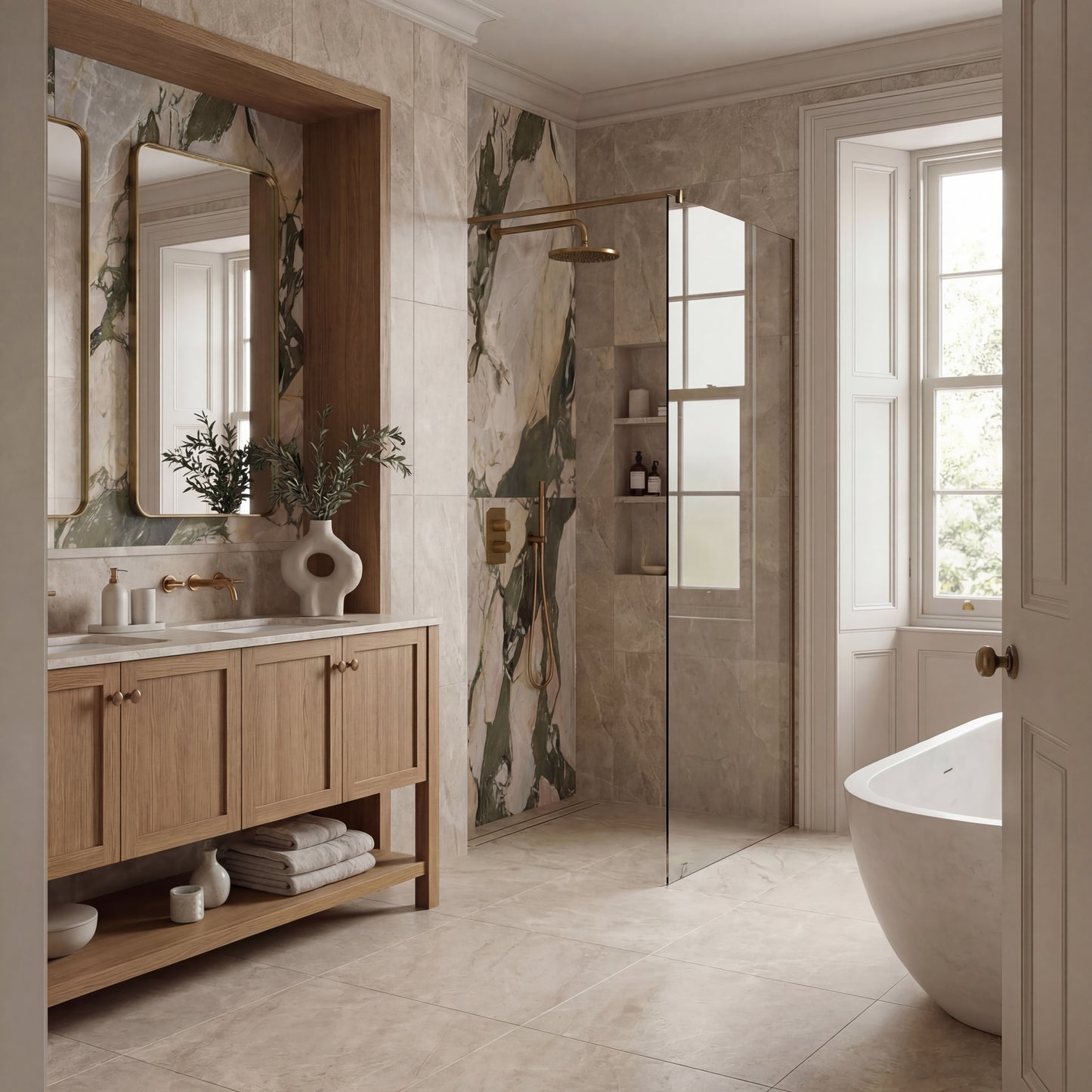 Hoxton Porcelain - Four Seasons Brushed