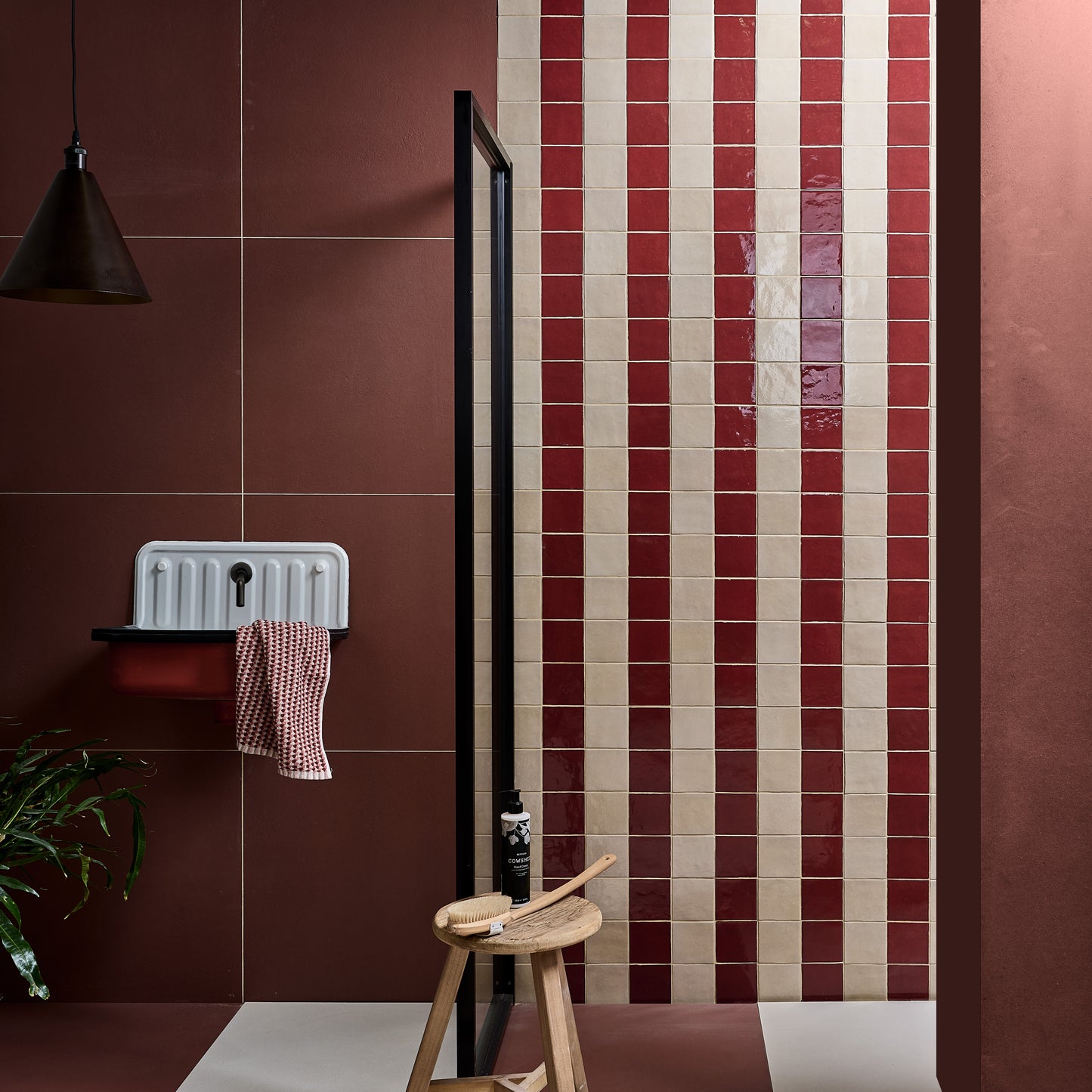 Maroc Ceramic Bordeaux