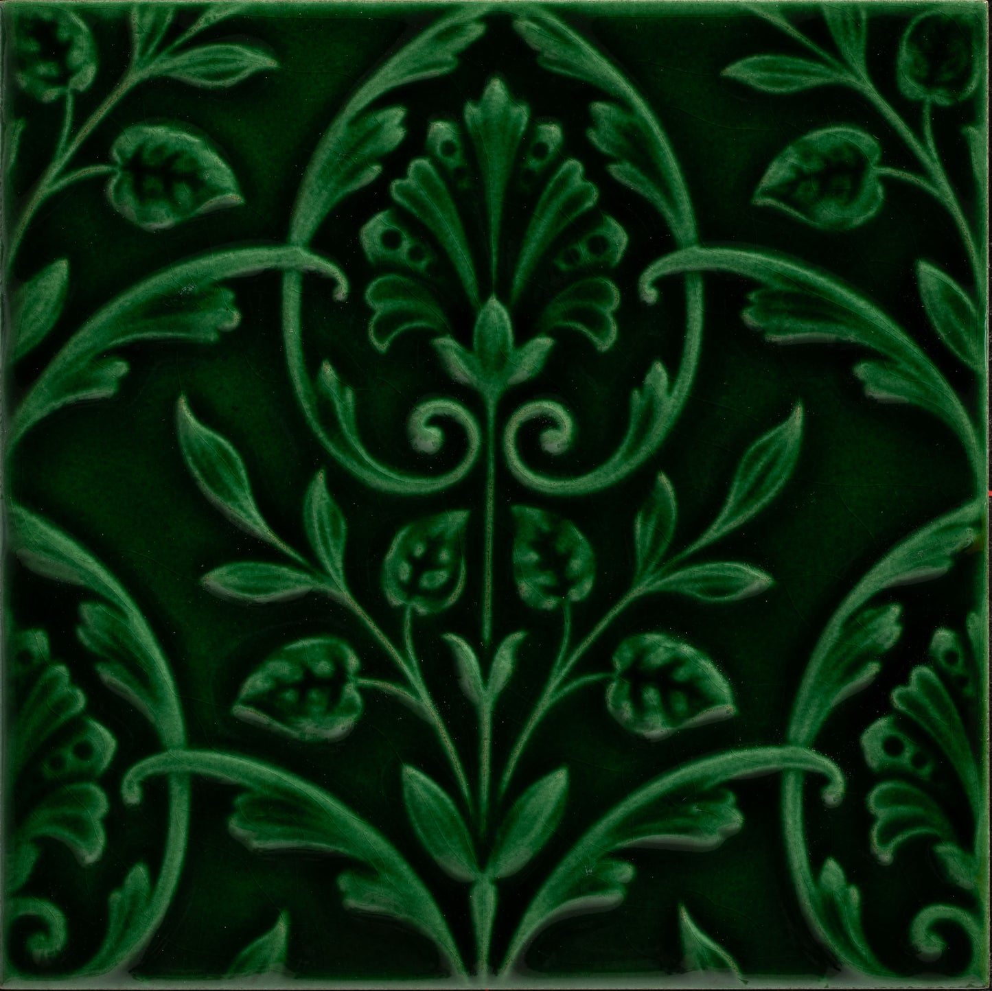 Hampton Court Vines Olive Green