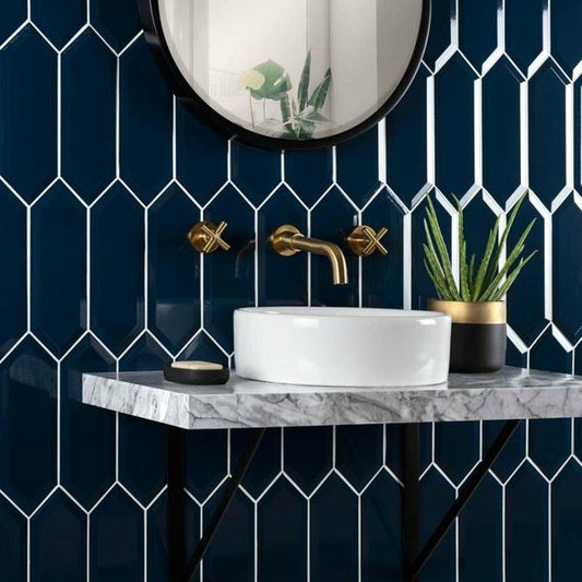 Pickett Bevelled Tiles - Navy