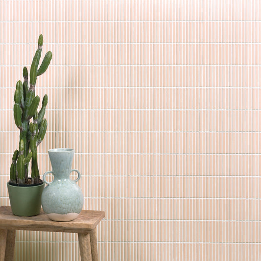 Bamboo Mosaic - Blush