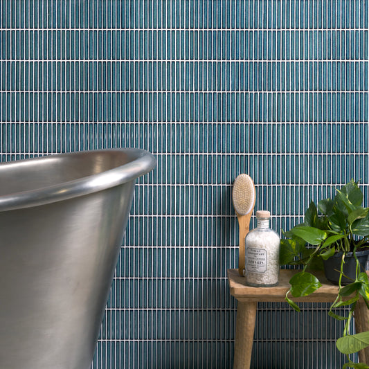 Bamboo Mosaic - Verdigris