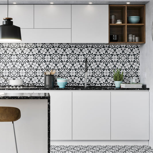 Carnaby Black Hexagon