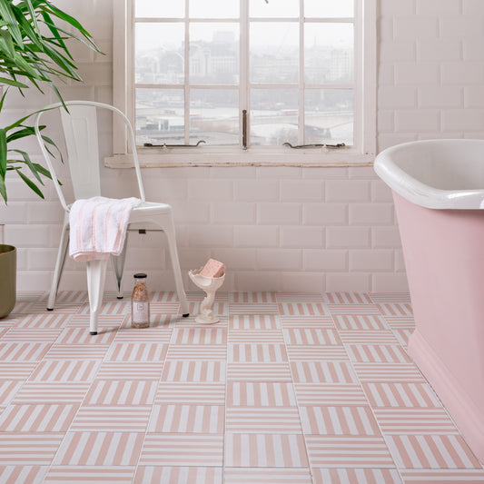 Deck Chair Porcelain Rose