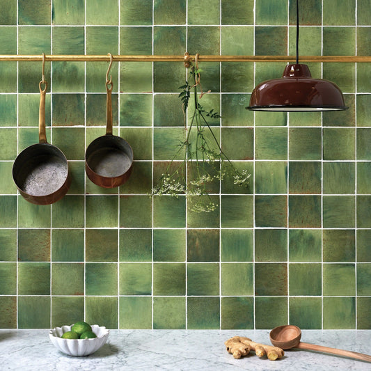 Pottery Kale Green Square
